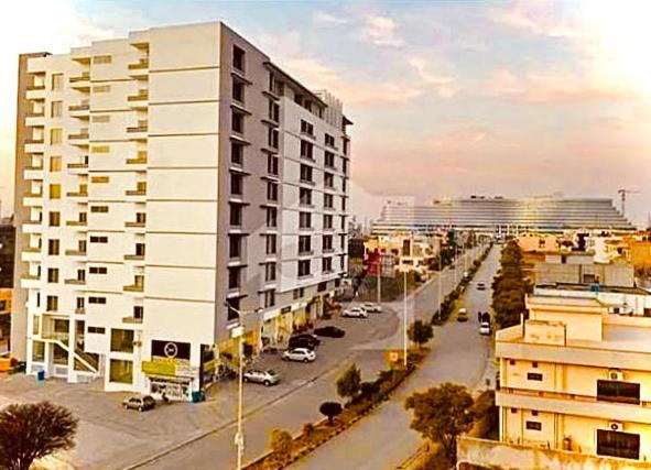 اسلام اباد Atrium High Suite 2Bed Family Apartment Near Giga Mall المظهر الخارجي الصورة